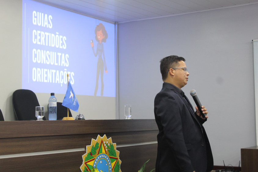 Diretor de Atendimento ao Contribuinte da Sefaz Maceió, Phillippe Félix. Foto: Luís Otávio/ Ascom Sefaz