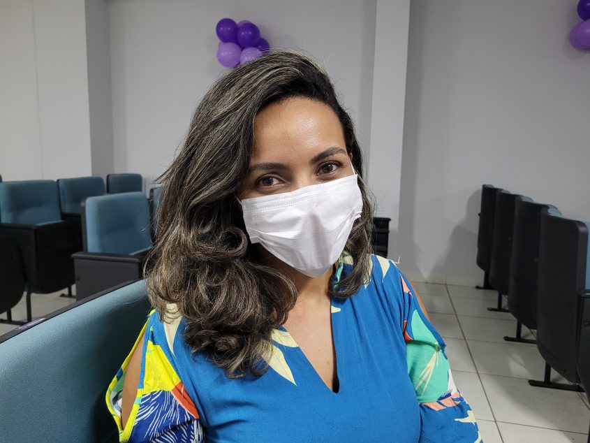 Gerente de Atenção Psicossocial da SMS, Joselita Monteiro. Foto: Ascom SMS