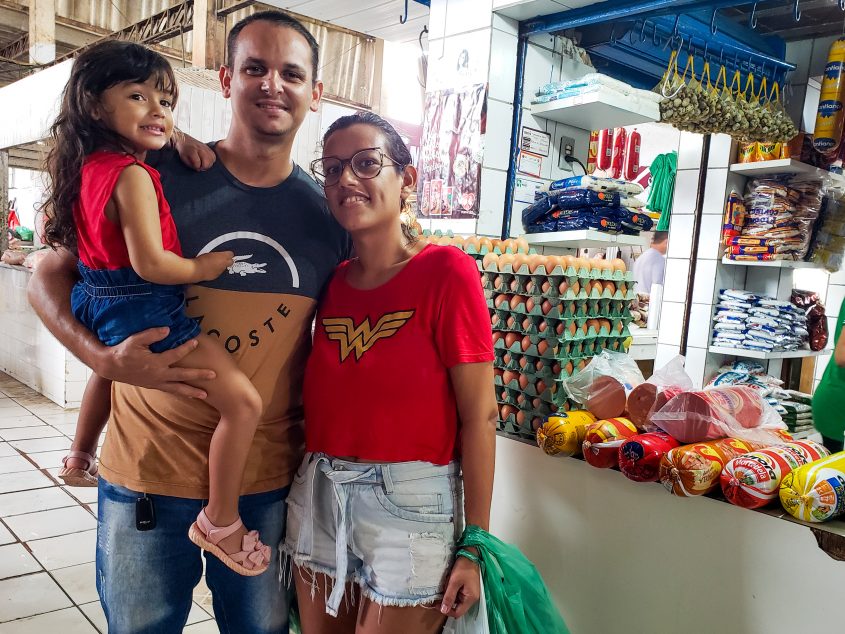 Elis e sua família marcaram de curtir programação do Jaraguá, na próxima semana (Foto: Tatiane Gomes/Ascom Semtabes)