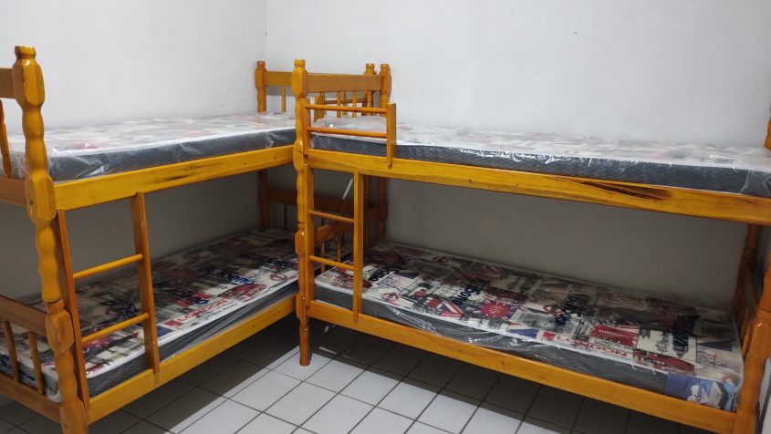 Crianças também ganharam camas e colchões. Foto:Vanessa Napoleão/Ascom Semas