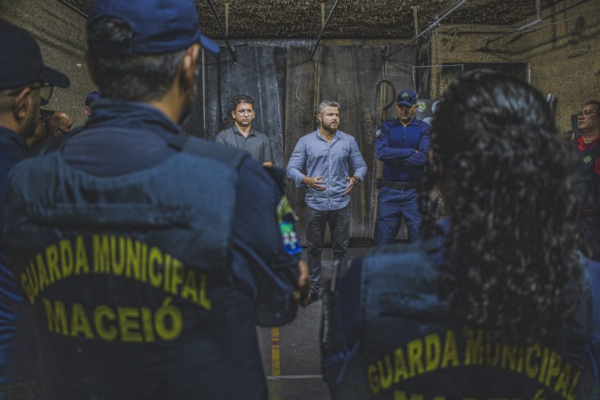 Para secretário municipal, Thiago Prado, participantes estão mais preparados para combater o crime. Foto: Matheus Alves/Ascom Semscs