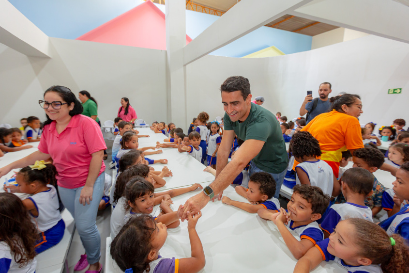 Gigantinhos garantem seis refeições diárias às crianças. Foto: Itawi Albuquerque/Secom Maceió