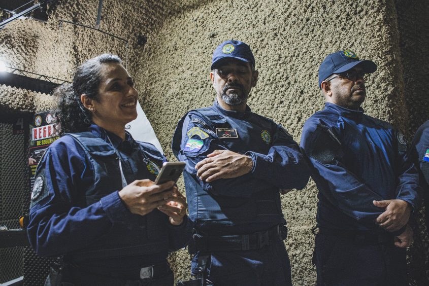 Na Guarda Municipal desde 2002, Vanusia Moreira, foi uma das participantes do curso. Foto: Matheus Alves/Ascom Semscs