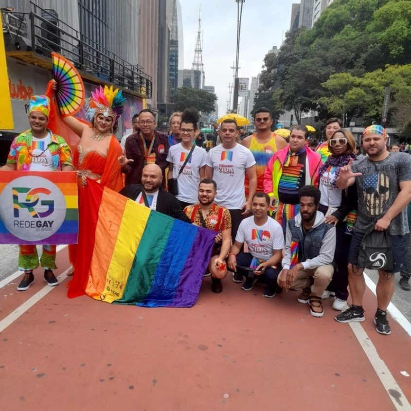 Coordenador da Diversidade Sexual, Rafael Gomes, participou de atividades inclusivas em São Paulo. Foto: cortesia