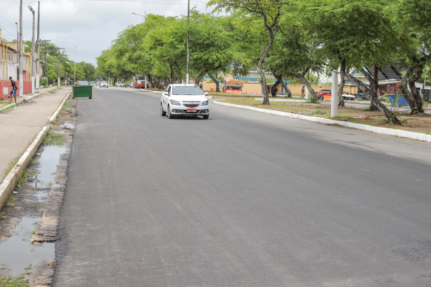 Região da Rota da Lagoa passa por requalificação, que inclui o recapeamento asfáltico de 7km de via. Foto: Junior Bertoldo