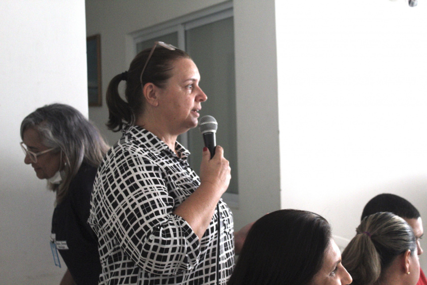 Ana Paula, diretora responsável pelo CER da AAPPE. Foto: Rodrigo Carlos/SMS