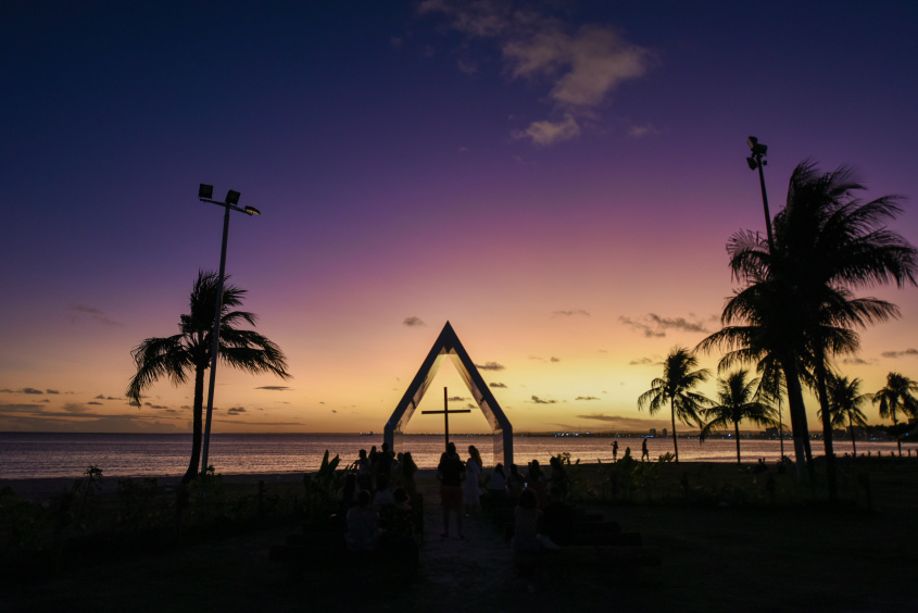 Casamentos e outros eventos na Capelinha de Jaraguá precisam de alvará emitido pela Semsc. Foto: Maivan Fernandez