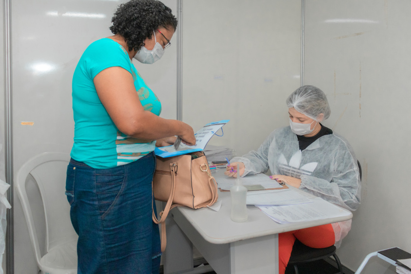 Atendimento do Saúde da Mulher na Cidade Universitária. Foto: Victor Vercante/ Arquivo Secom Maceió