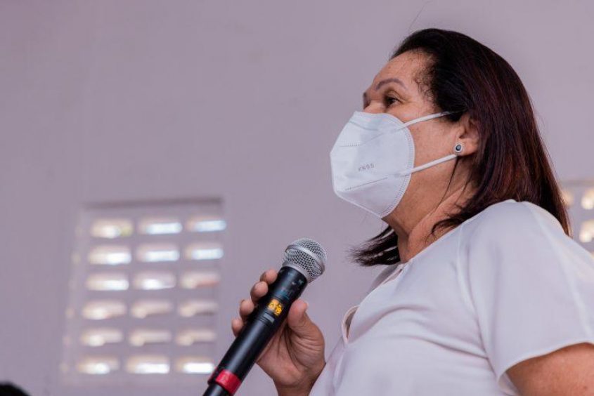 Célia Fernandes, secretária de Saúde de Maceió. Foto: Secom Maceió