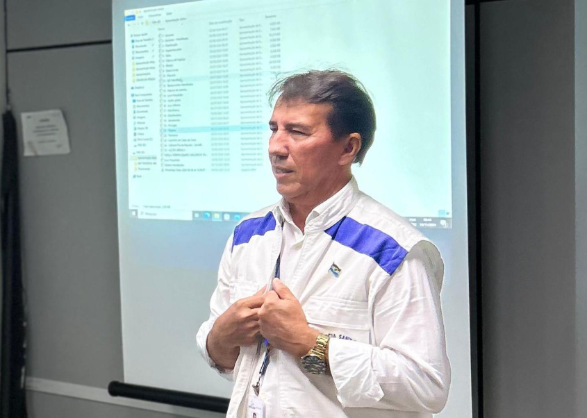 Chefe especial da Visa Maceió, Aírton Santos. Foto: Ascom SMS