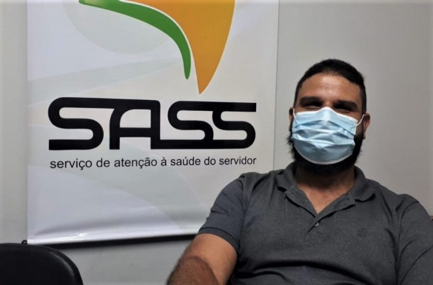 André Oliveira, coordenador do SASS. Foto: Ascom/SMS