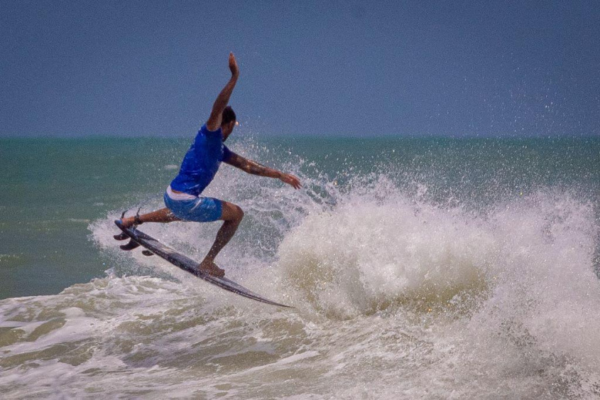 Brasileiro de Surf disputado em Maceió. Foto: Ascom Semesp