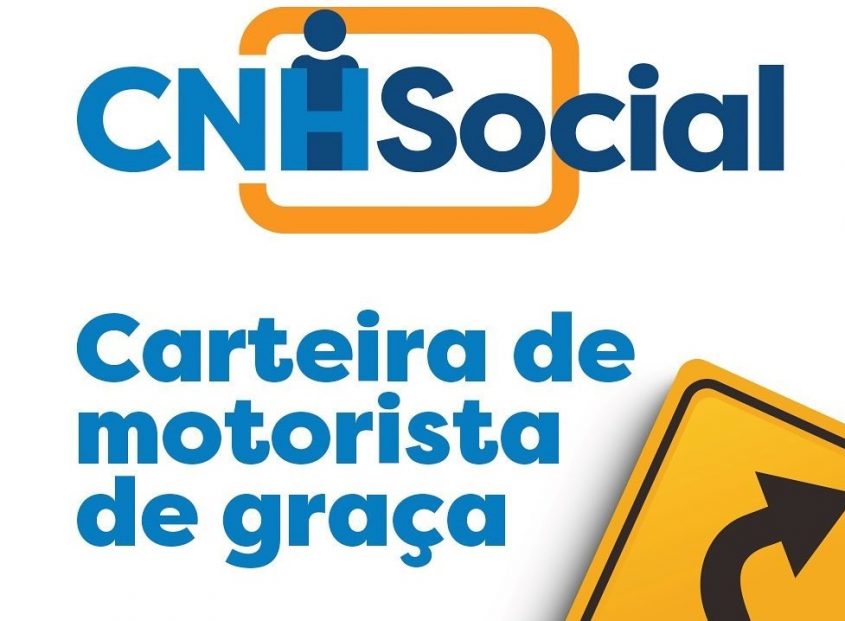 O programa CNH Social emitirá a primeira carteira de motorista – Carteira Nacional de Habilitação (CNH) - gratuitamente para usuários do Cadastro Único