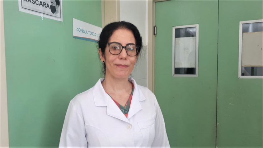 Terapeuta ocupacional Andrea Silva ressaltou ampliação do atendimento. Foto: Ascom SMS