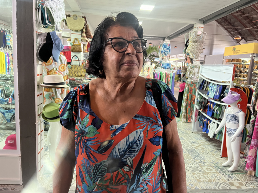 Rosana Maria é cadastrada na Economia Solidária há oito anos e participa do grupo Mandacaru. Foto: Ascom Semtabes