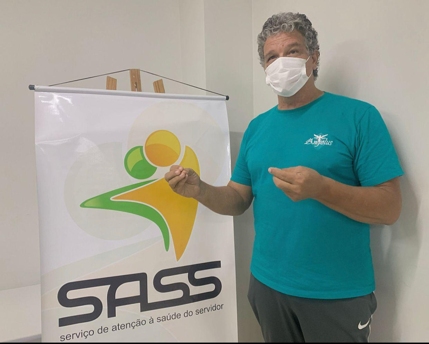 José Carlos Minin, educador físico da Saúde de Maceió. Foto: Ascom SMS