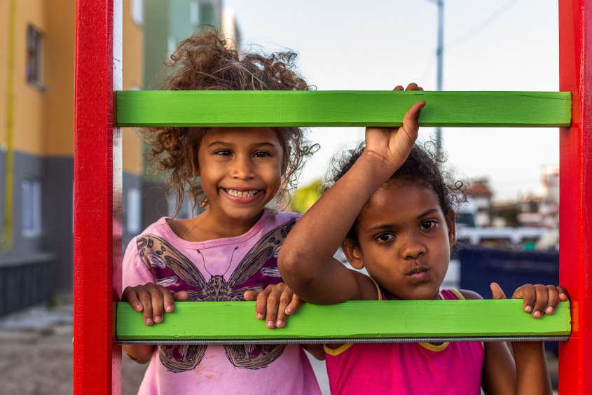 Parque da Lagoa recebe parque infantil para a comunidade. Foto: Itawi Albuquerque / Secom Maceió