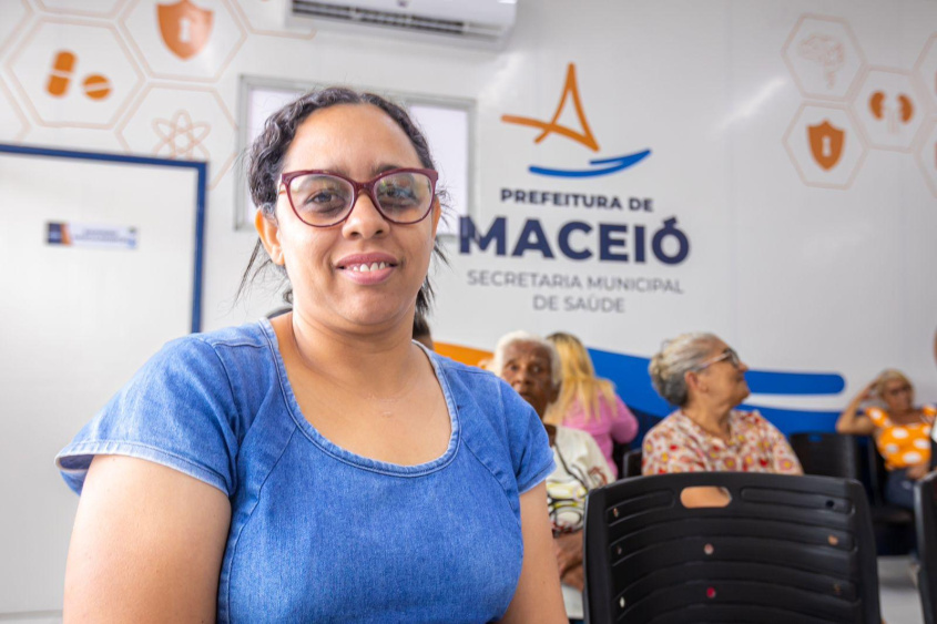 Jaqueline Cardoso, moradora do Village Campestre. Foto: Itawi Albuquerque/Secom Maceió