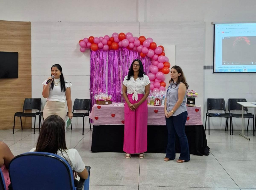 Homenagem foi organizada por equipe de enfermagem da unidade.  Foto: Cortesia