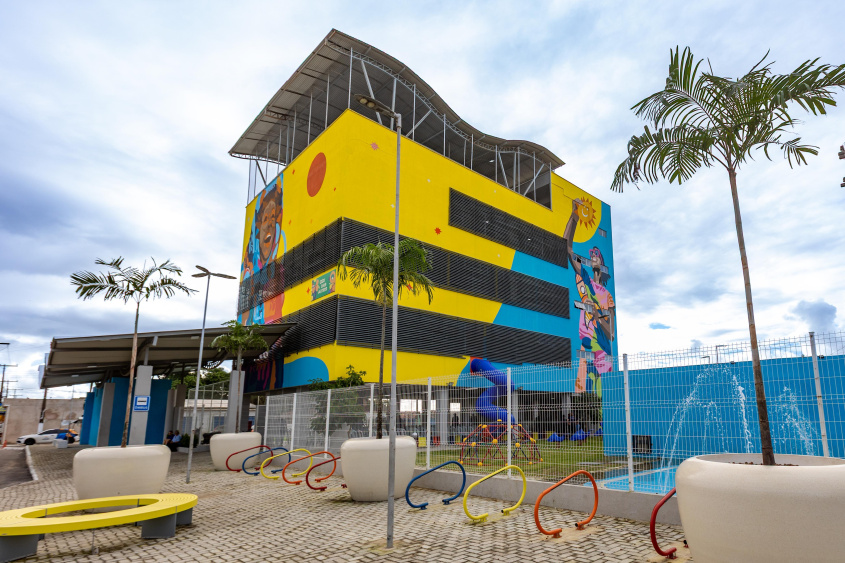 Parque Biblioteca vai atender mais de mil crianças. Foto: Itawi Albuquerque/ Secom Maceió
