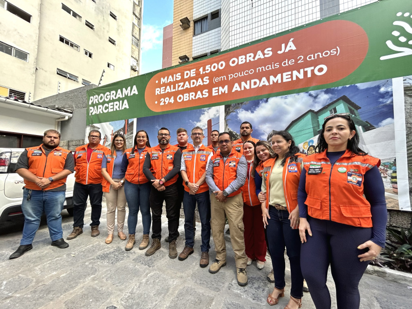 Equipe da Defesa Civil de Maceió visitou a cidade para conhecer o projeto. Foto: Ascom Defesa Civil Municipal