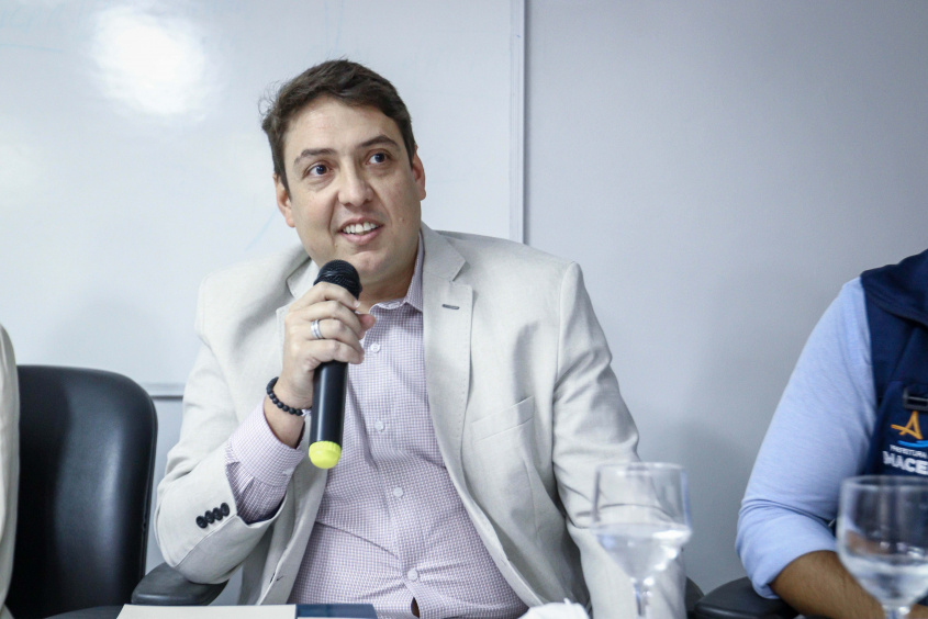 Secretário de Educação, José Barros de Lima Neto. Foto: Pedro Farias/Ascom Semed