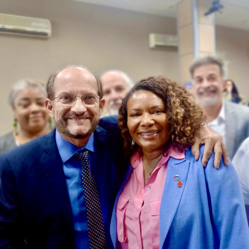 Ministra da cultura Margareth Menezes. Foto: Cortesia