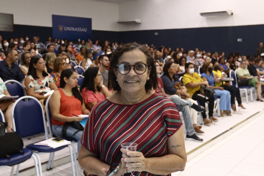 Marta Palmeira, coordenadora de Gestão, Gerenciamento e Organização Escolar. Foto: Pedro Farias/Ascom Semed