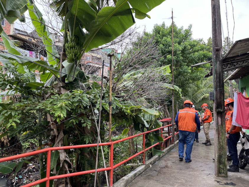 Entre as principais ações de prevenção estão a poda e supressão de árvores e a desobstrução de canais. Foto: Ascom Defesa Civil Maceió