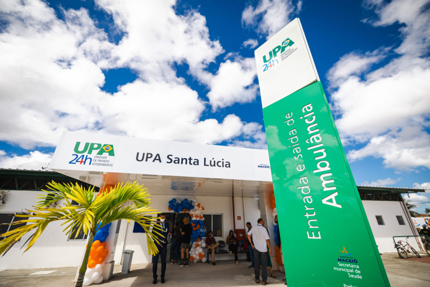 UPA Santa Lúcia. Foto: Jonathan Lins/ Secom Maceió