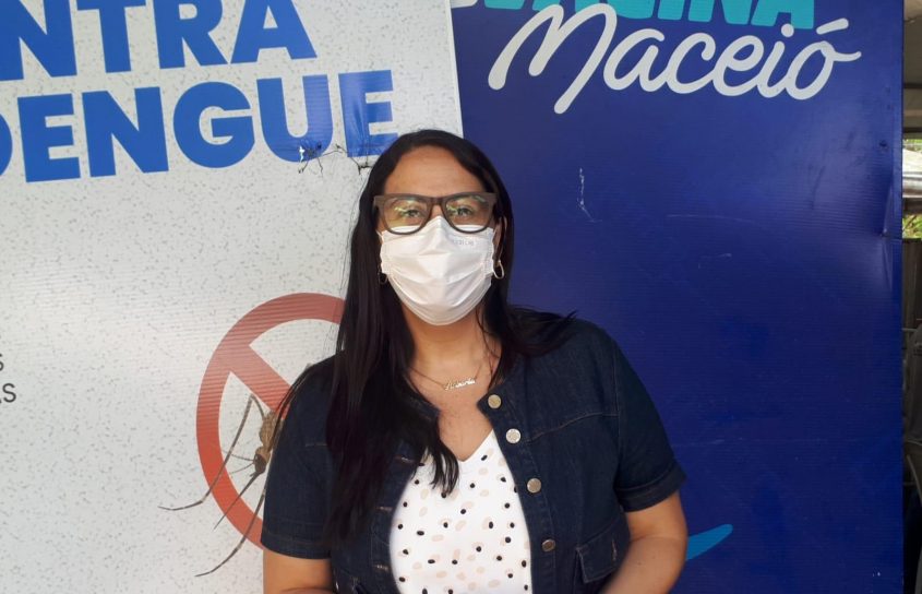 Roberta Borges, secretária-adjunta de gestão em Saúde do município. Foto: Ascom/SMS