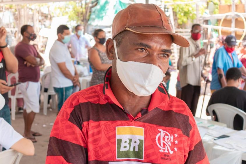 Cícero Miguel Gomes, morador da região. Foto: Victor Vercant/SMS