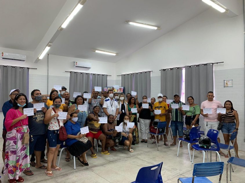 Participantes foram certificados. Foto: Visa Maceió