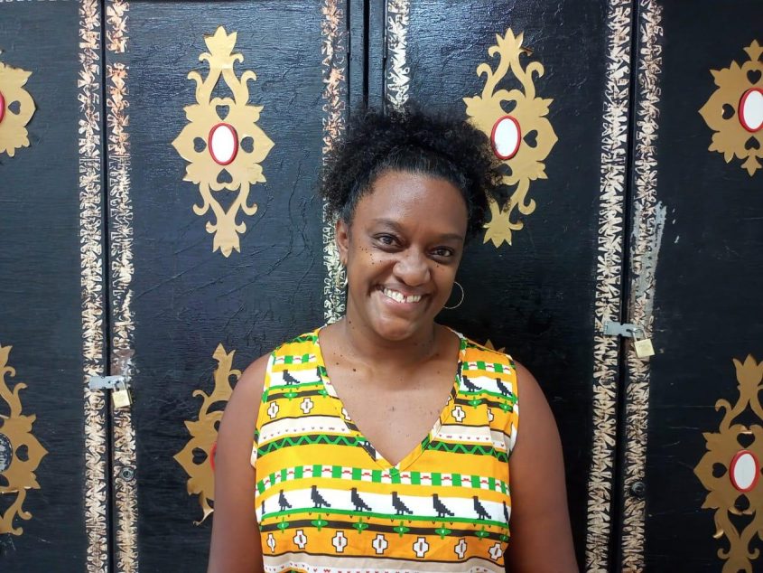 Dançarina e assessora técnica da Semed, Leide Serafim, que também vai realizar a oficina de dança afro na Flivergel. Foto: Jamerson Soares/Ascom Semed