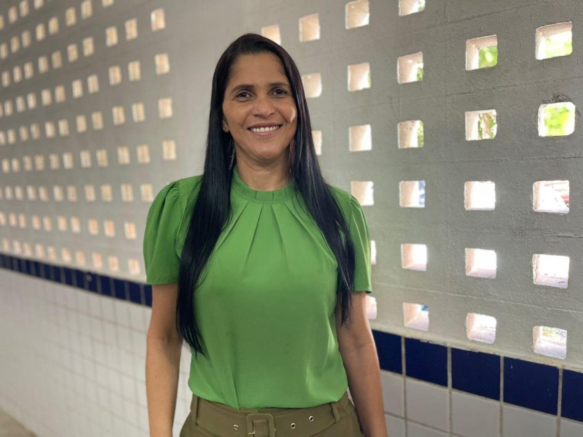 Marglene Oliveira, coordenadora do Programa Saúde da Criança. Foto: Ascom SMS