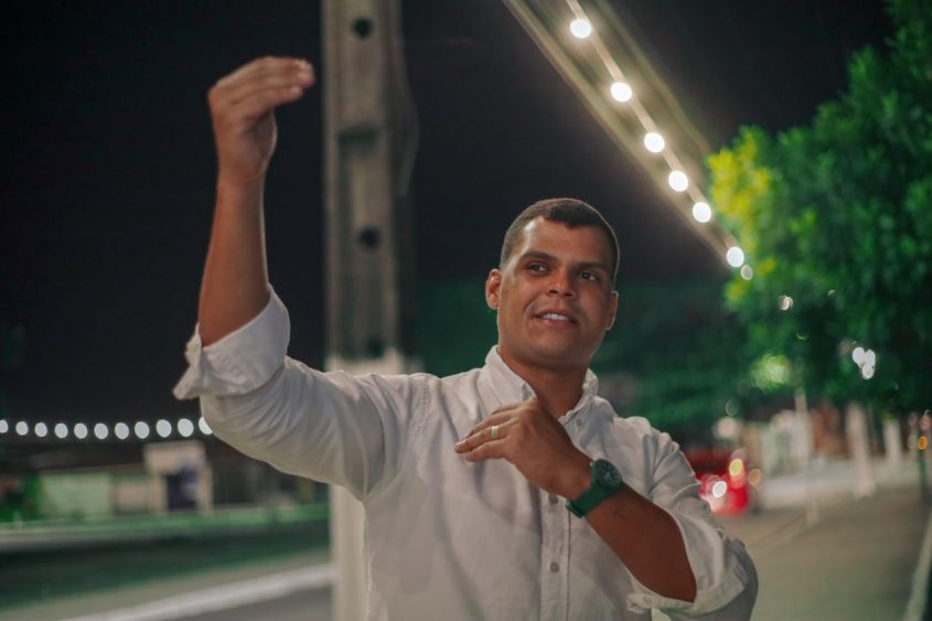 Superintendente de Iluminação de Maceió, João Folha, vistoria iluminação dos polos do festejo junino. Foto: Carol Cordeiro/Ascom Sima