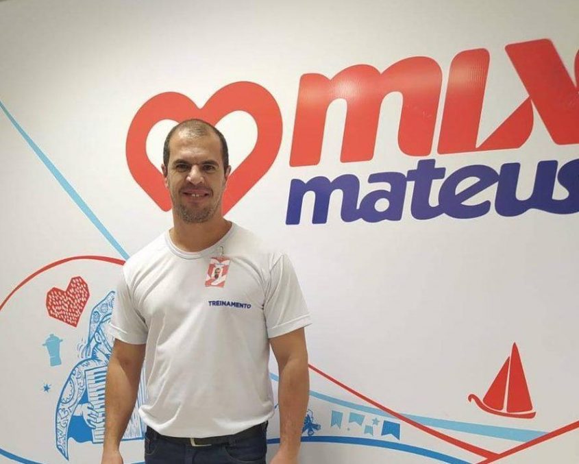 Alex Azevedo participou do treinamento com a empresa e aguarda ansioso pela inauguração do Mix Mateus. Foto: cortesia