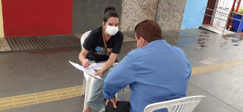Repasse de informações sobre Hepatites Virais . Foto: Ascom SMS