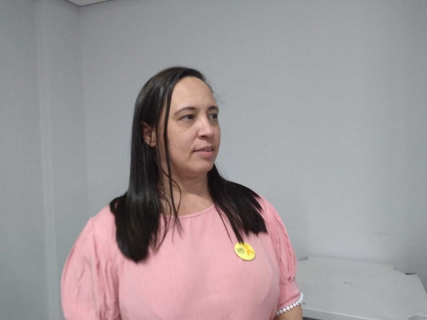 Roseane Farias é gerente de Atenção Psicossocial de Maceió. Foto: Ascom SMS