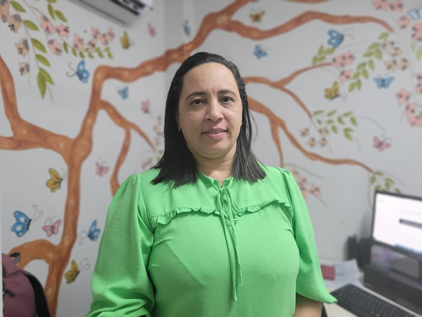 Roseane Farias, gerente de Atenção Psicossocial da SMS. Foto: Marília Ferreira/Ascom SMS