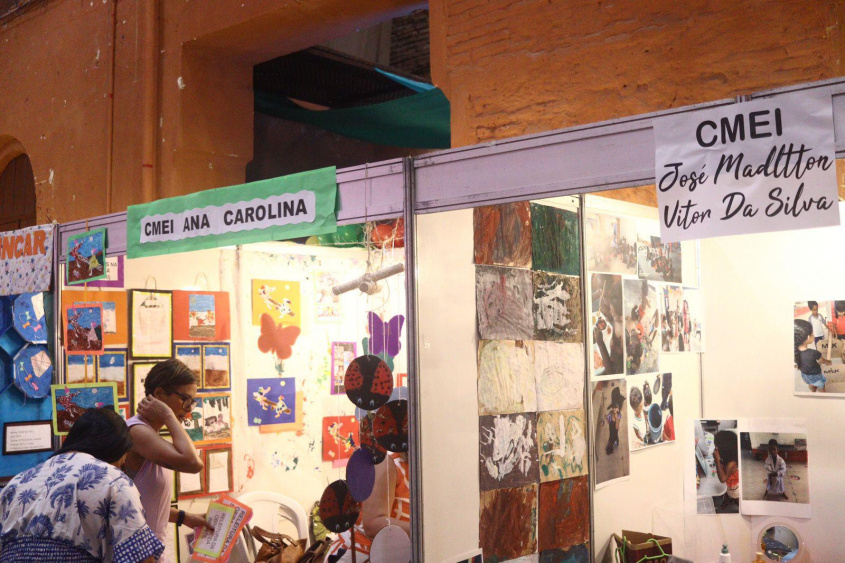 Armazém Usina abriga a  2ª Mostra de Culturas Infantis e o 3º Simpósio Institucional de Saberes e Práticas Docentes. Foto: Pedro Farias/Ascom Semed