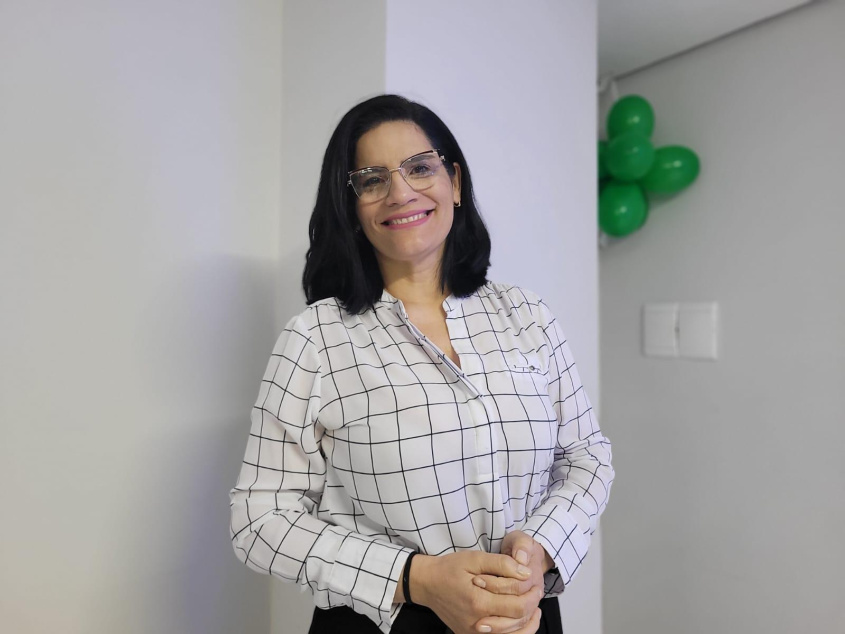 Maria Cristina da Silva, coordenadora-geral de Transportes da SMS. Foto: Ascom SMS