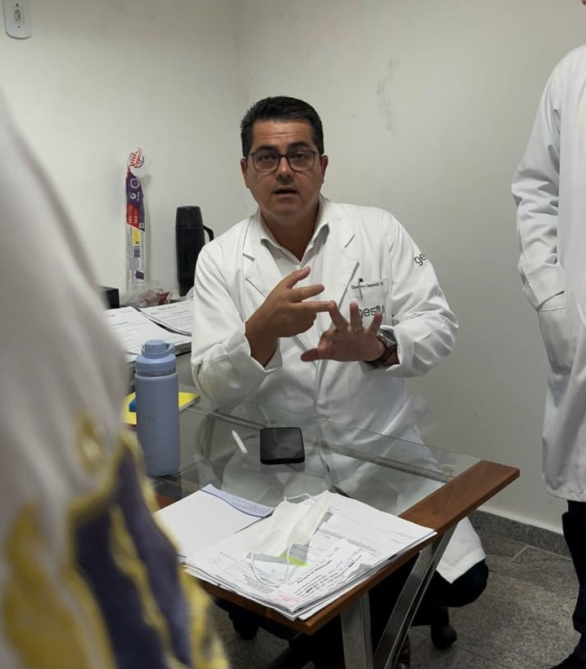 Gustavo Cantarelli é médico do hospital Sanatório e coordena as ações de histeroscopia. Fotos: Cortesia