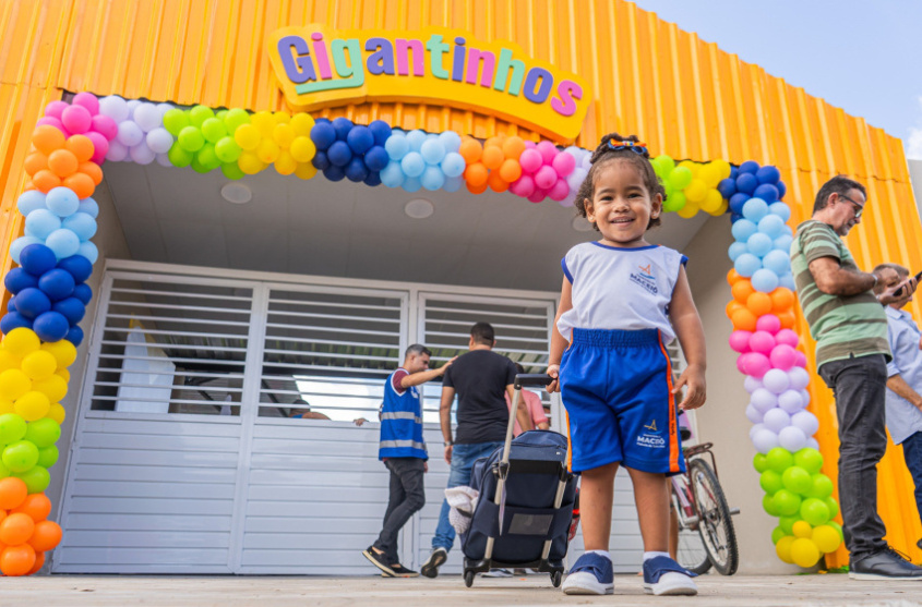 Gigantinhos atendem crianças de zero a 6 anos. Foto: Ascom Semed