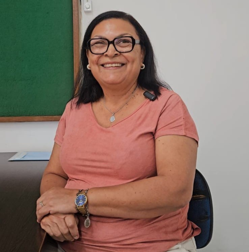 Veralucia Felismino, servidora da rede municipal de Maceió. Foto: Lívia Penelope/Ascom Semed