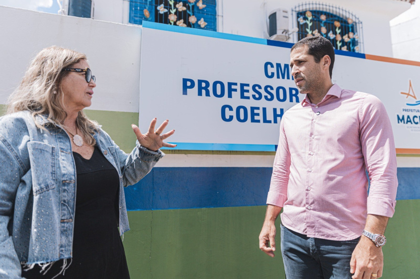 Semed intensifica visitas técnicas às unidades de ensino devido ao temporal. Foto: Carol Cordeiro/Ascom Semed