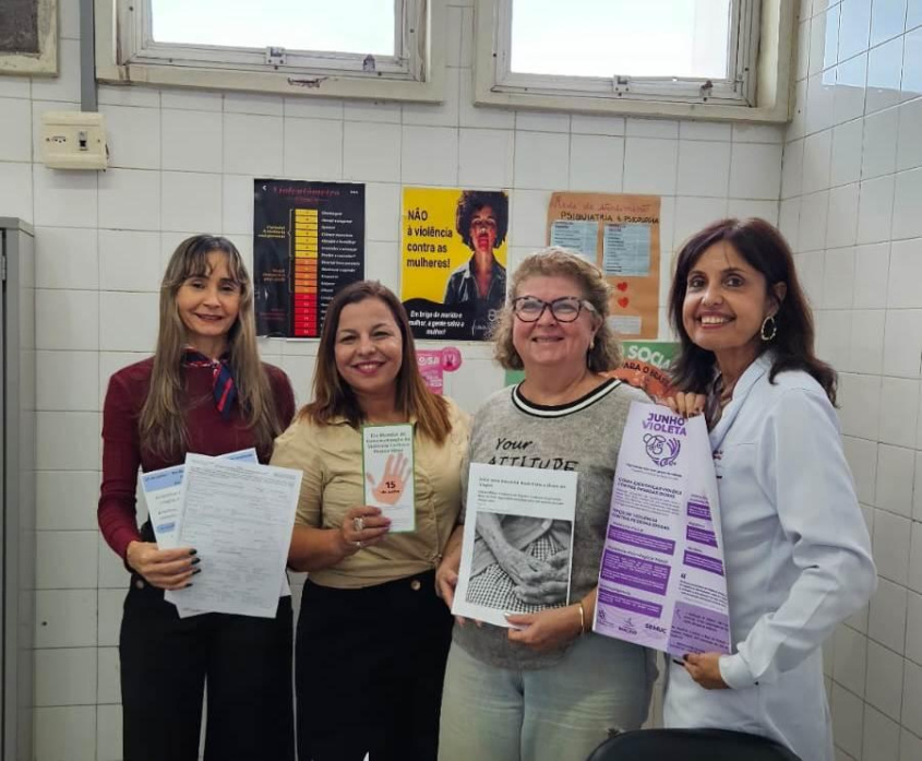 Profissionais foram orientados sobre procedimentos. Foto: Cortesia