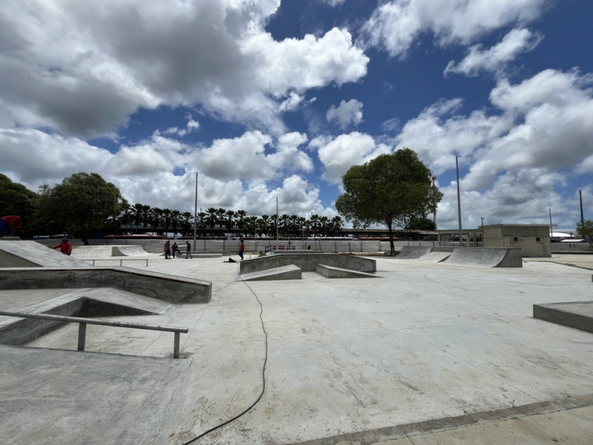 Espaços oferecem estrutura para a prática de diversas modalidades esportivas. Foto: Secom Maceió