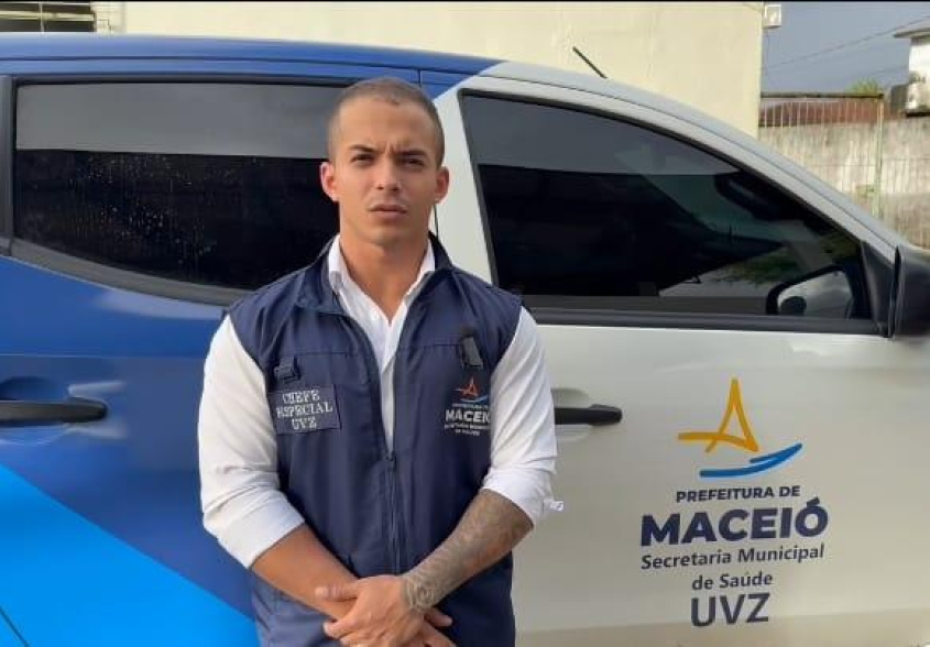 Mailan Maia, chefe especial da UVZ Maceió, explica atuação do órgão. Foto: Cortesia