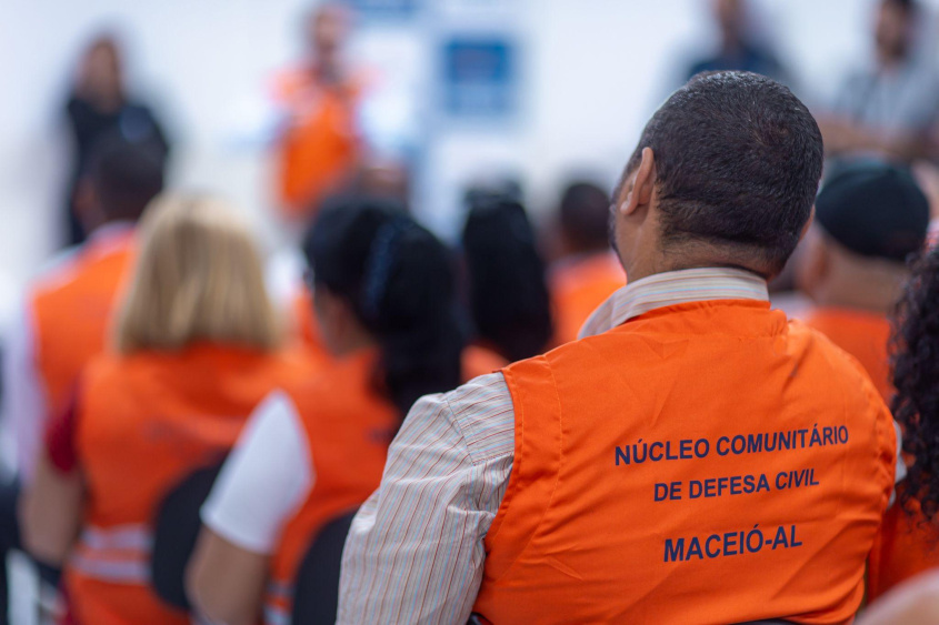 Voluntários fazem curso de formação para atuar nas comunidades. Foto: Itawi Albuquerque/ Secom Maceió